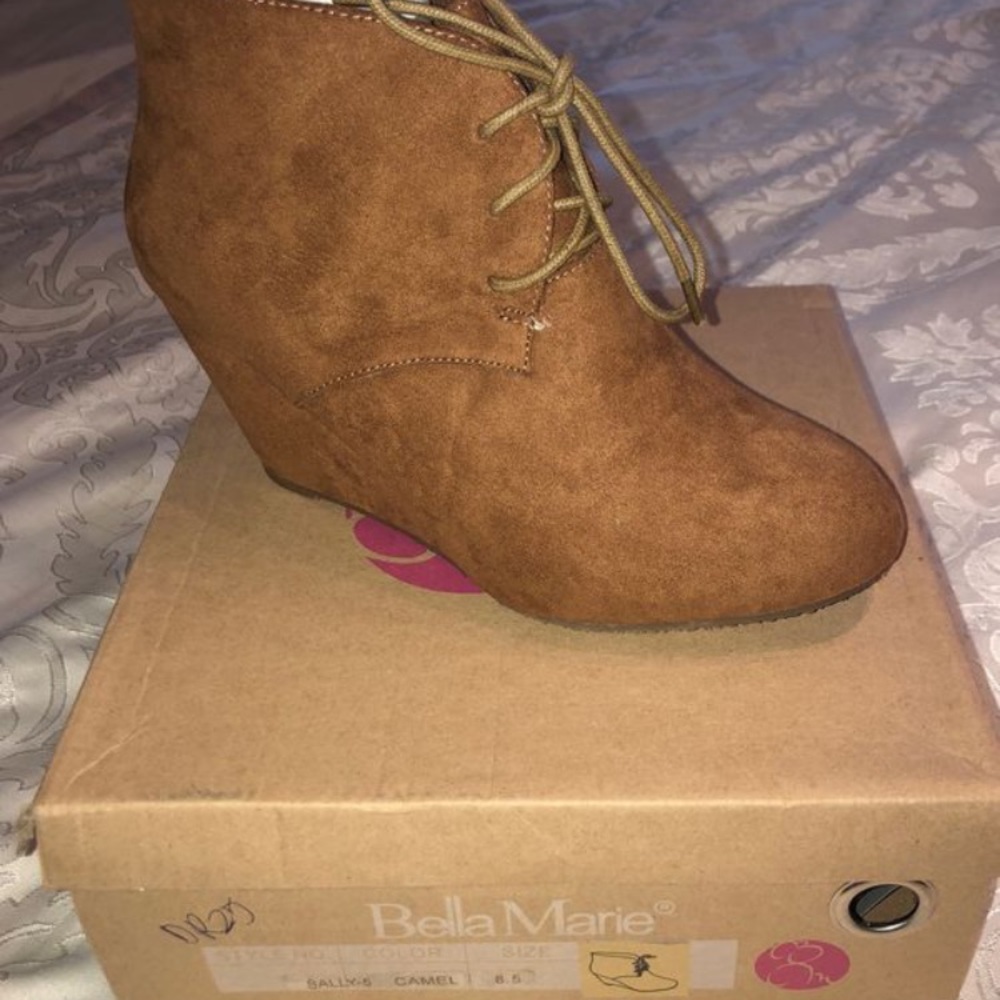 Tan Booties